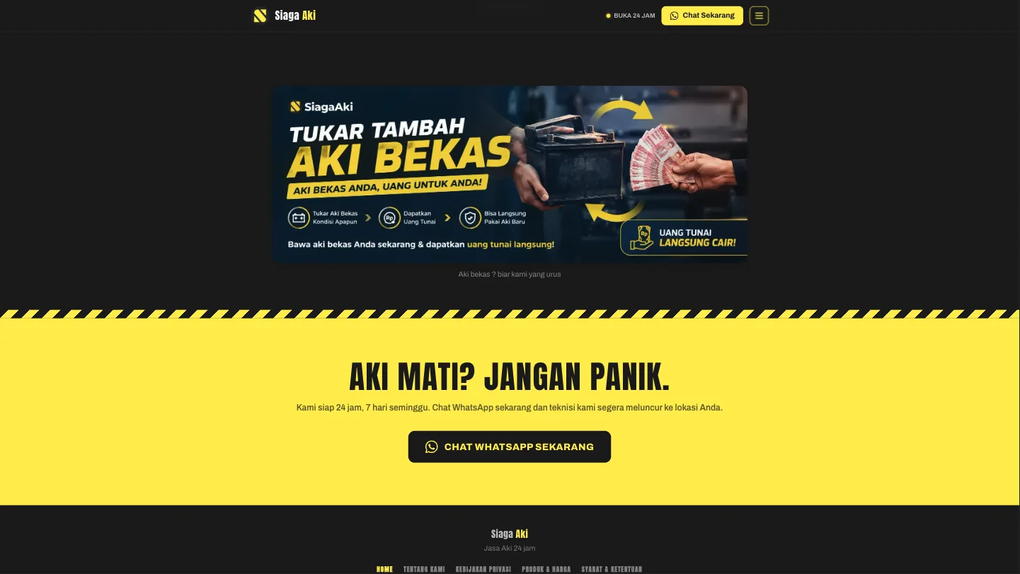 Siaga Aki, screenshot 1